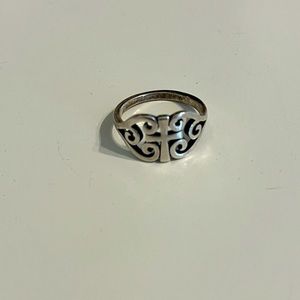 James Avery Scroll Cross Ring